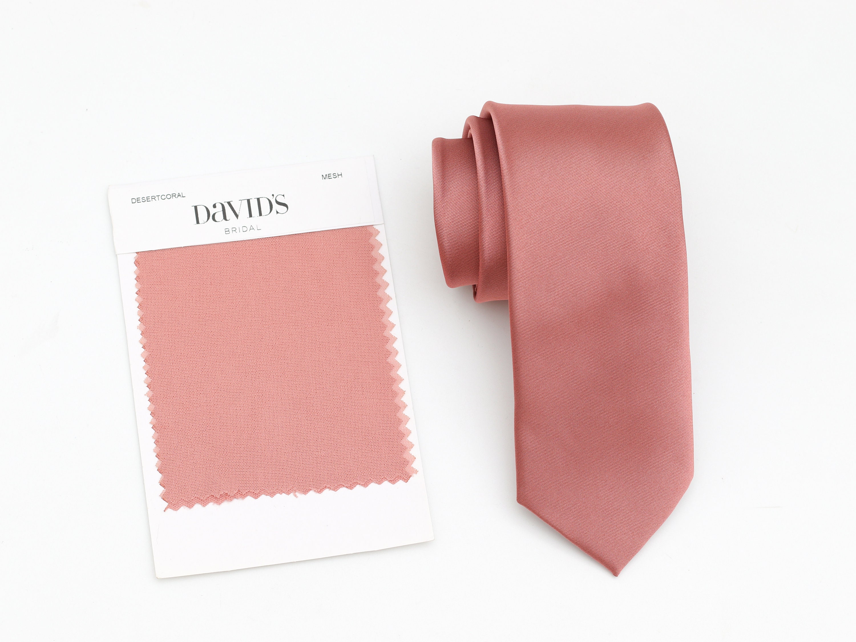 DESERT CORAL Wedding Tie Desert Coral Pocket Square Desert Etsy India