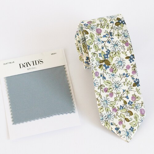 dusty blue ties for wedding