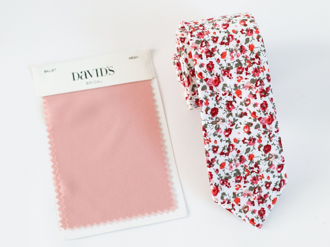 blush pink mens ties