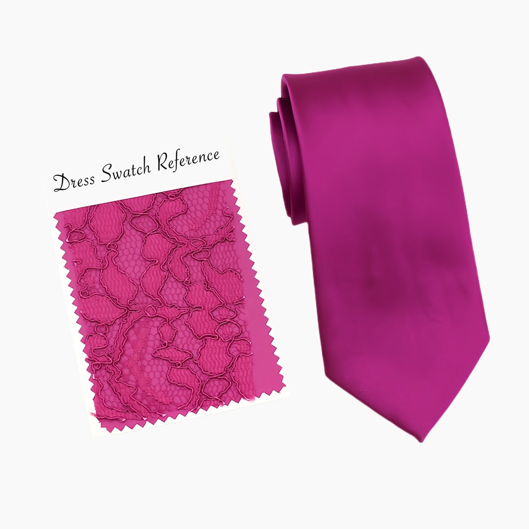 mens raspberry tie