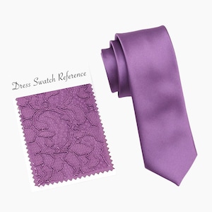 WISTERIA Wedding Tie, Vintage Men’s Tie, Wisteria Bow Tie, Groomsmen Tie, Wisteria Dress Tie, Pocket Square Tie, Tie Wisteria, A3080