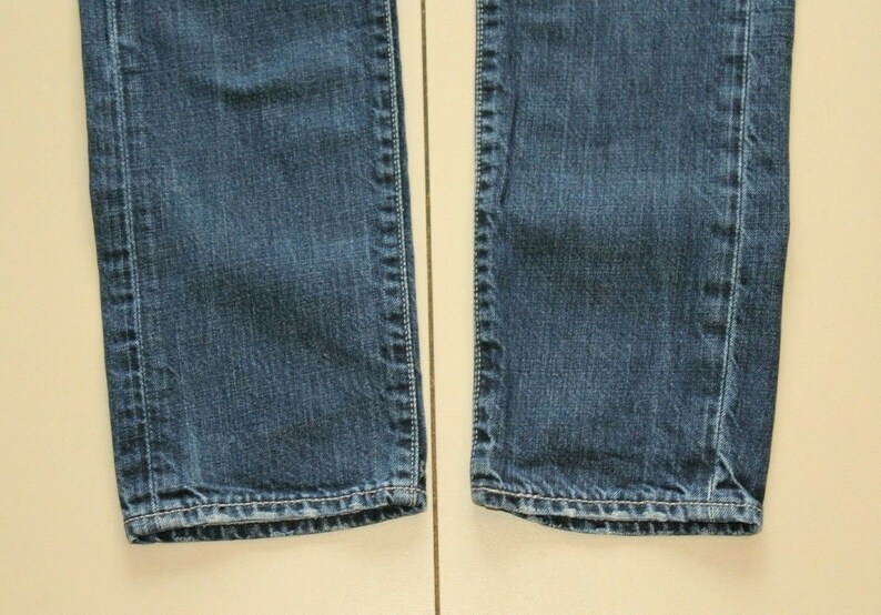 Vintage Men/'s Blue Denim Levi/'s 508 Zip Slim Straight Western Casual Jeans Size 29 L 32
