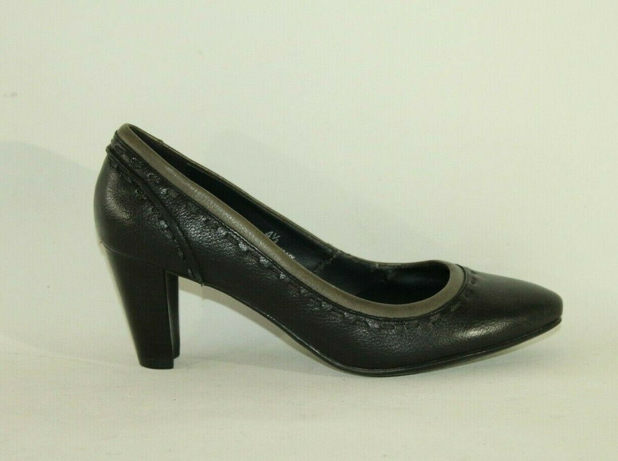 Black Leather \u0026 Grey FOOTGLOVE Slip 