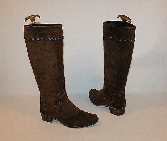 mid calf riding boot