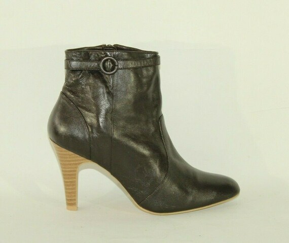 new look leather ankle boots