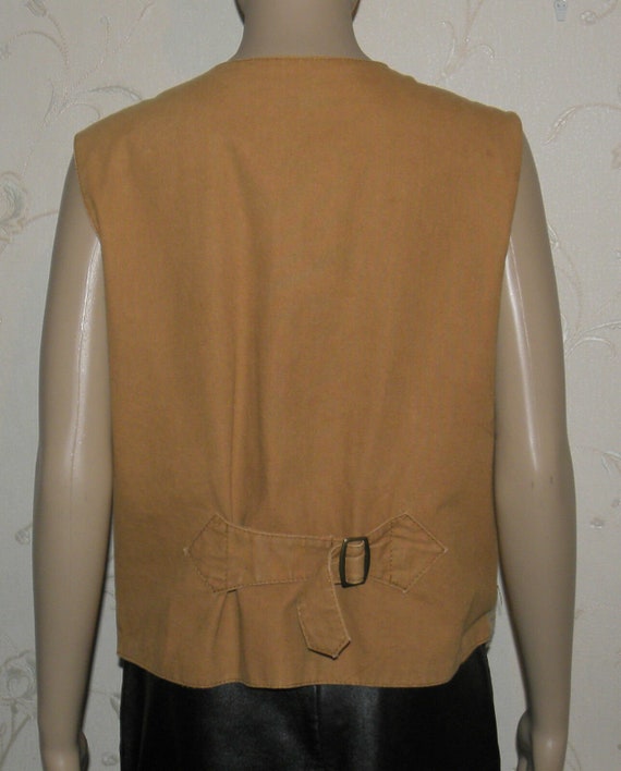 Vintage Women's Beige Suede & Other MISS SELFRIDG… - image 4