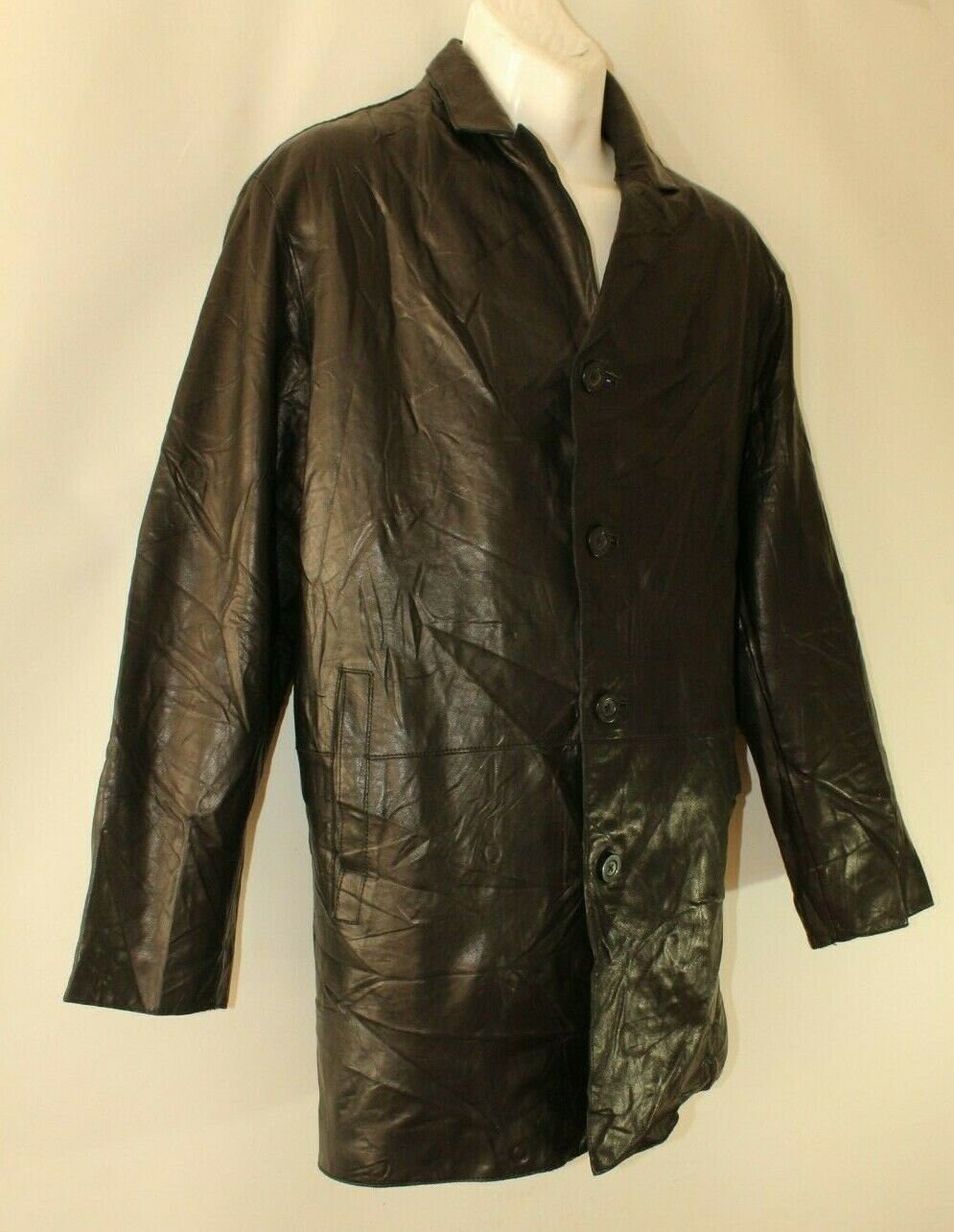 Murano lambskin leather jacket deals