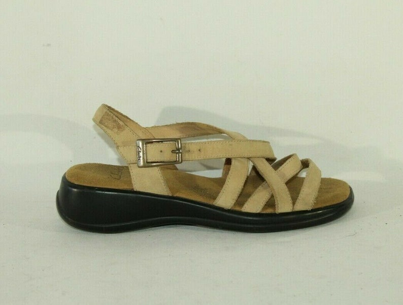 clarks buckle sandals