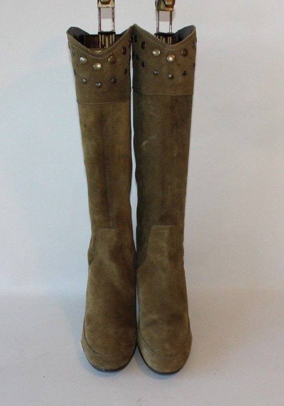 pull on knee high boots uk