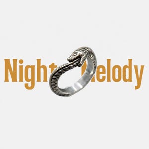 Oxidized Sterling Silver Ouroboros Ring, Gothic Snake Jewelry