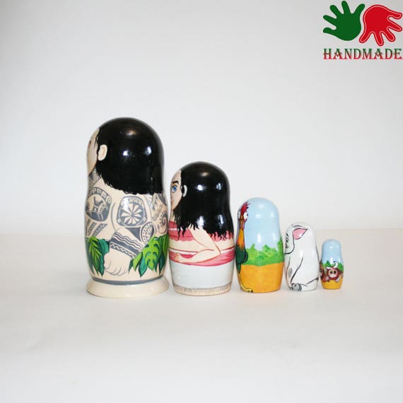 moana nesting dolls