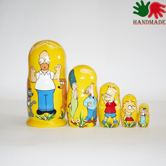 simpsons nesting dolls