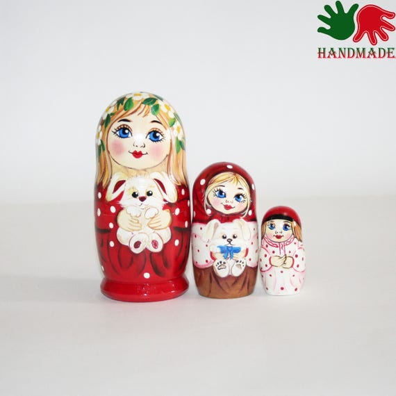 bunny nesting dolls