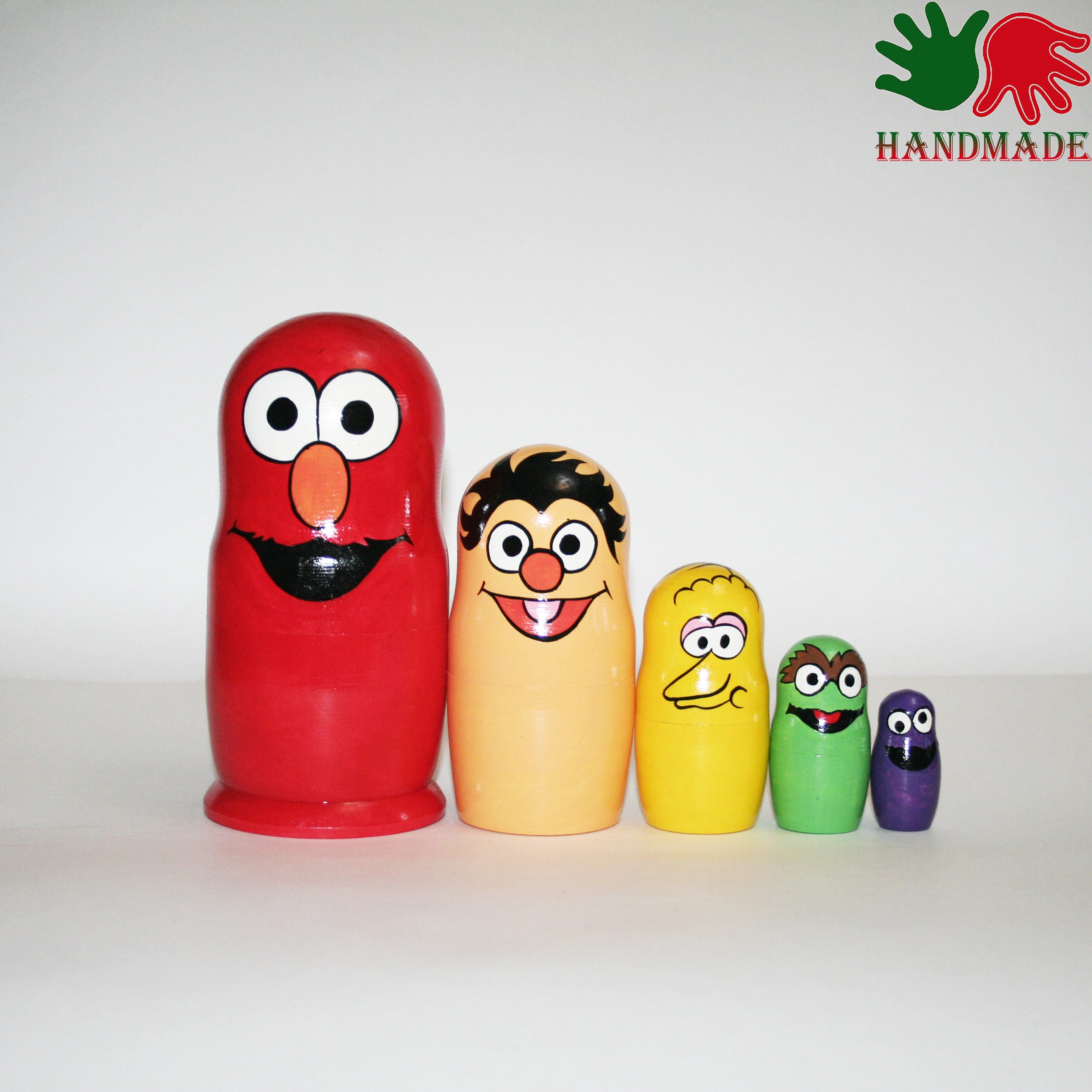 sesame street nesting dolls