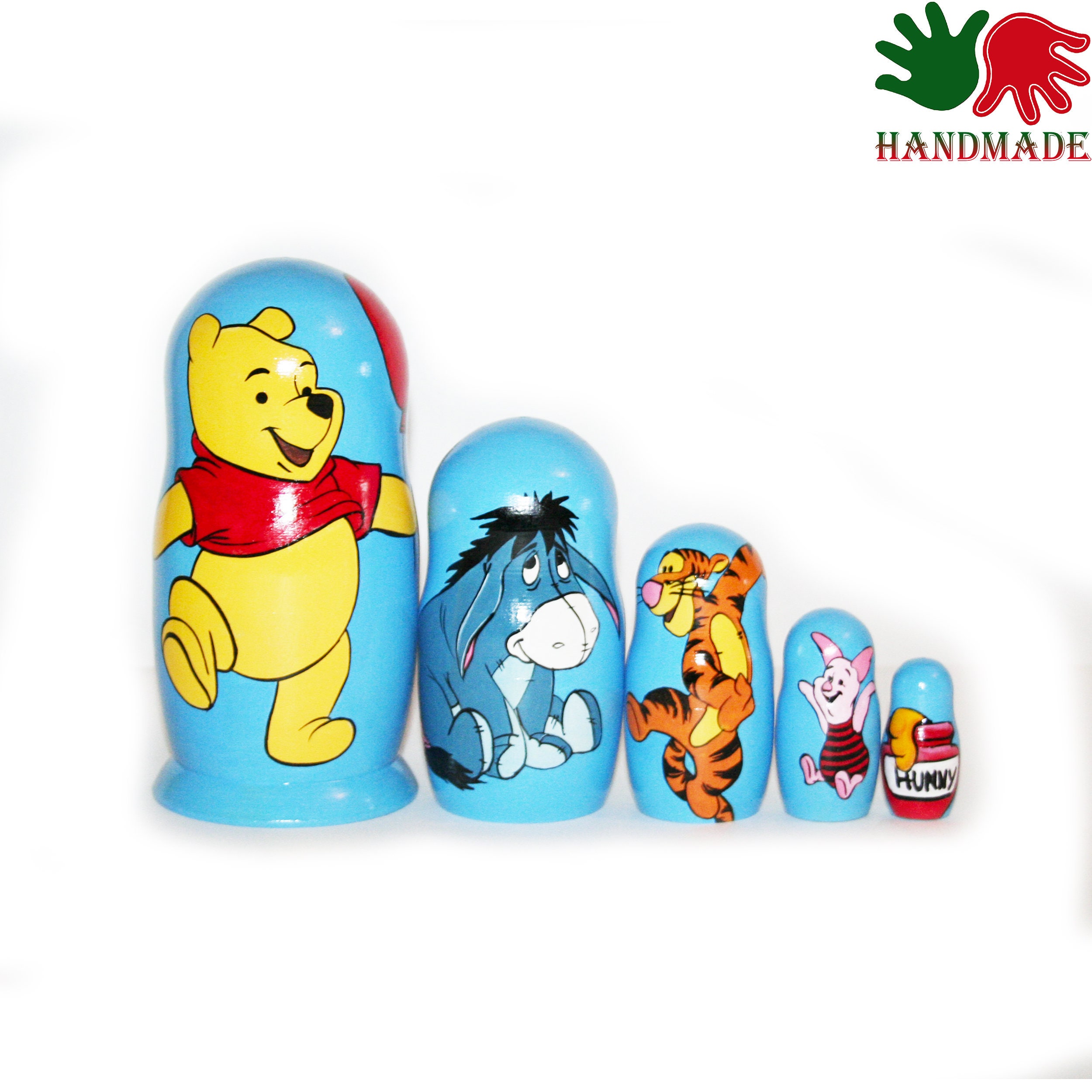 Nesting dolls Winnie the Pooh matryoshka nesting doll for kids Etsy