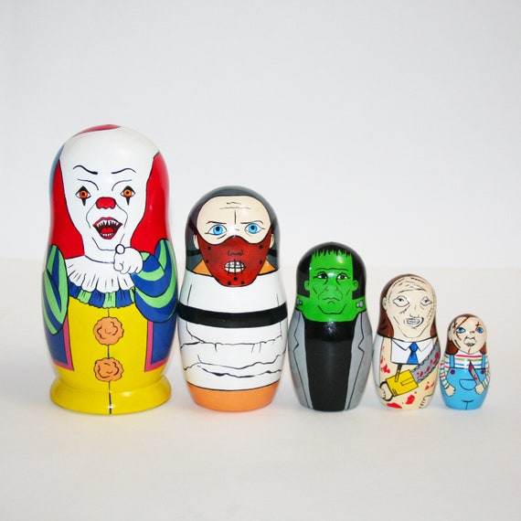 horror nesting dolls