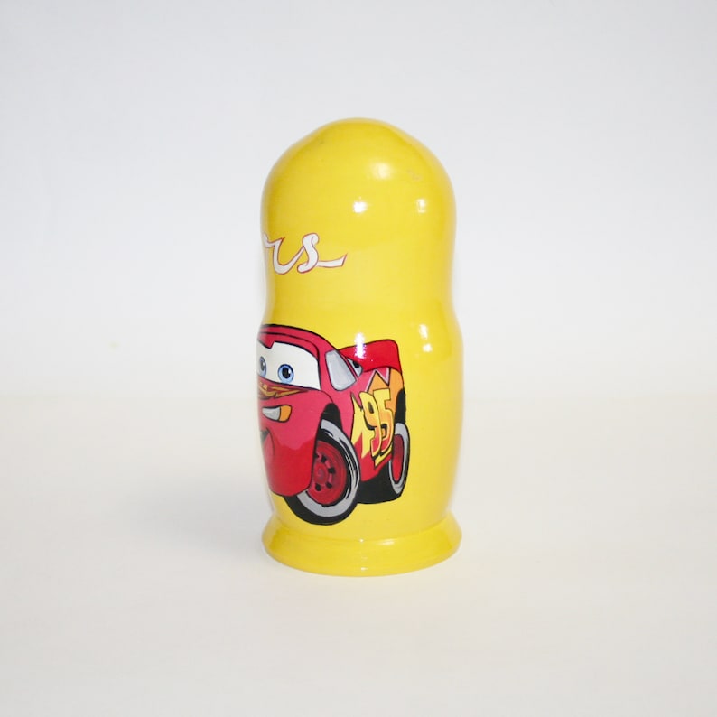 Nesting dolls Cars Disney cartoon matryoshka nesting doll for Etsy