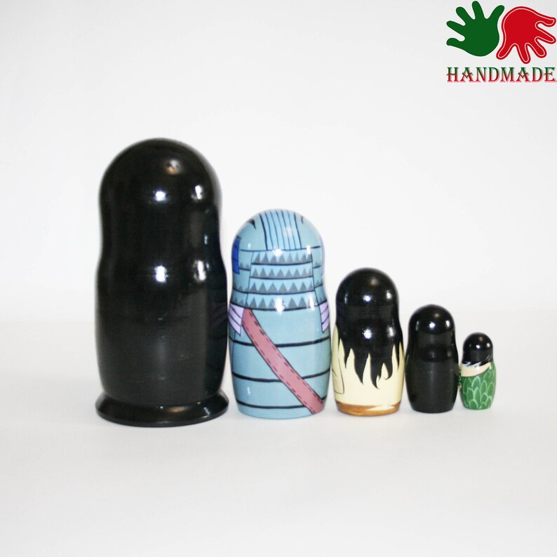 Nesting dolls Samurai Japan matryoshka nesting doll for kids Etsy