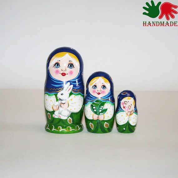 bunny nesting dolls