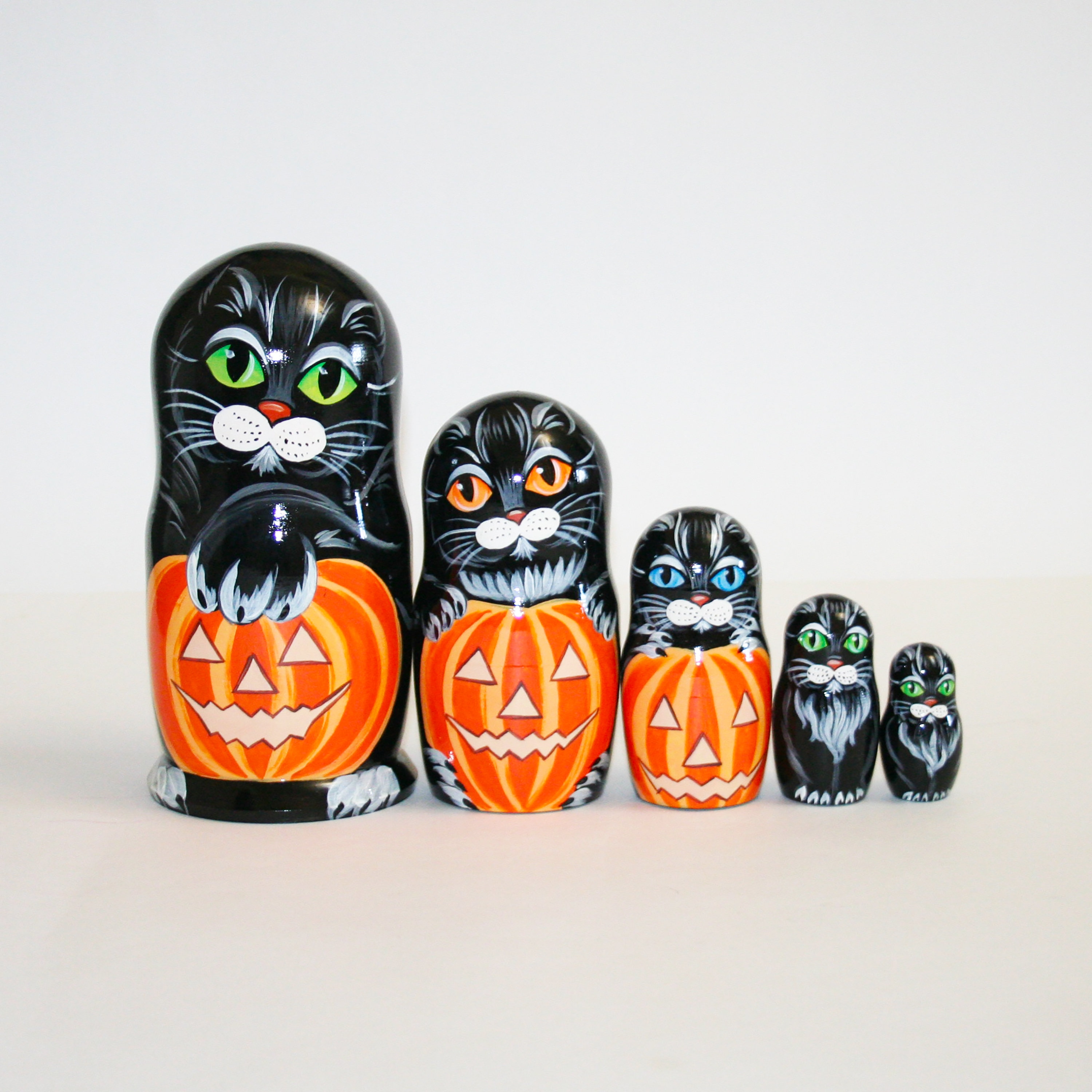 Halloween Nesting Dolls Matryoshka Custom Nesting Dolls