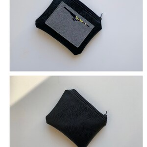 WisePoint Porta Monete, Impermeabile Mini Portafoglio Portamonete Tascabile con Cerniera e Portachiavi, Carini Piccoli Portafogli per Monete, Carte, Chiavi, Rossetti (Azzurro