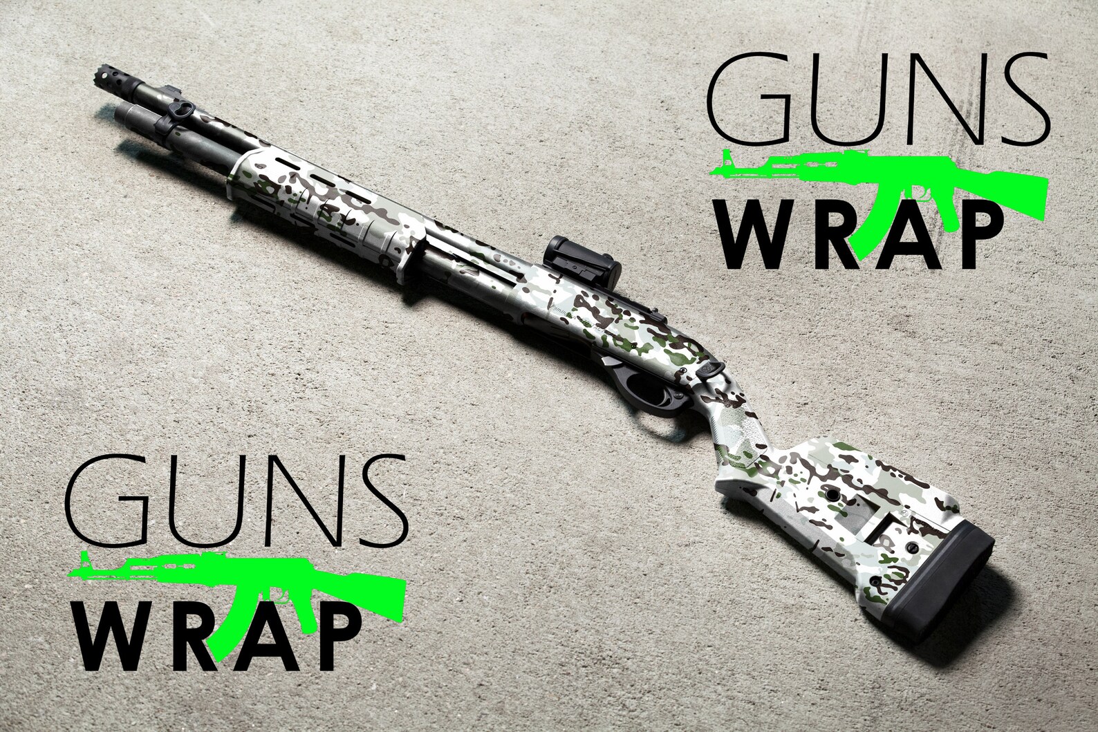 Shotgun Skin GunsWrap Hunting Camouflage Wrap Kit for Gun Etsy