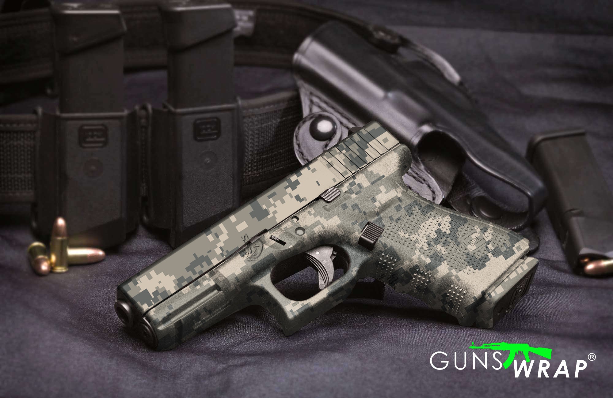 Pistol Skin GunsWrap Camouflage Wrap Kit for Gun PIXEL10 Etsy