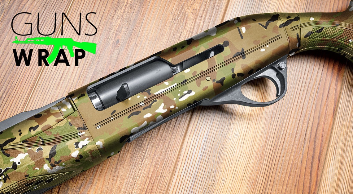Shotgun Skin GunsWrap Hunting Camouflage Wrap Kit for Gun Etsy