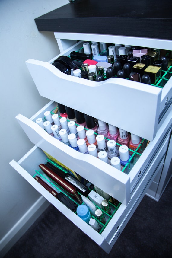 Drawer Dividers For Ikea Alex 9 Drawer Unit Makeup Organiser Etsy
