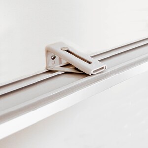 5-tracks Wall Rail Any Custom Size, Sliding Rails for Vertical Blinds ...