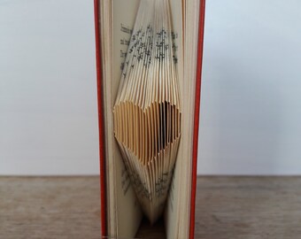 MINIATURE FOLDED HEART, very rare format!