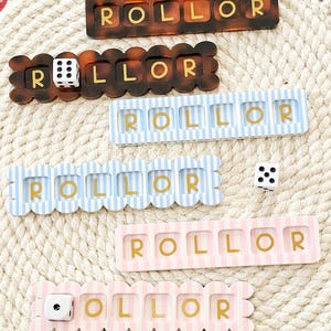 Mahjong Charleston marker, Mahjong Practice, tortoise shell, Mahjong learning, Charleston board