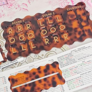 Mahjong Practice Board, Mahjong Beginner, Mahjong Line Reader, Charleston, Mahjong Accessories, Mahjong Scoreboard, Mahjong Tiles image 3