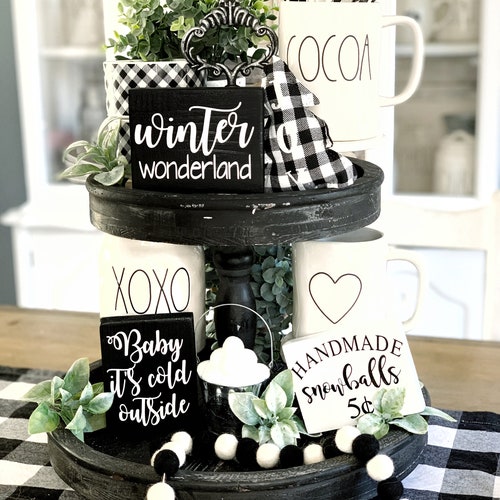 Winter Wonderland / Winter Decor/ Winter Signs / Rae Dunn - Etsy