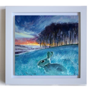 No 62. Watership down - original artwork by Christian Twelftree