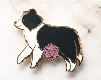 Collie Brooch Pin Jewelry Sterling Silver Handmade Dog Brooch Pin COL6-STP