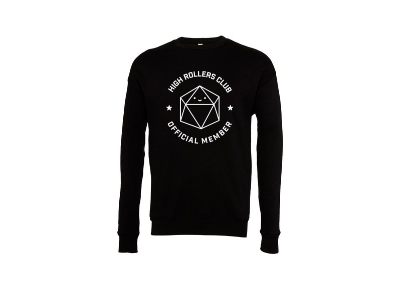 High Rollers Club Official Member Sweatshirt and Tshirt Etsy
