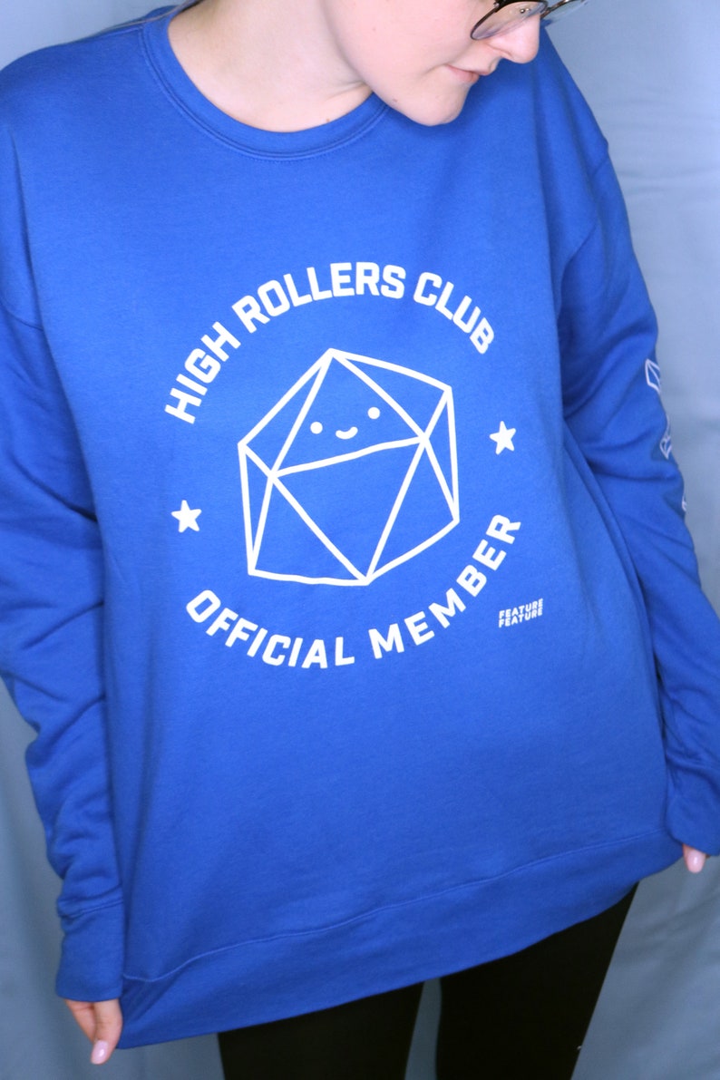 High Rollers Club Official Member Sweatshirt and Tshirt Etsy