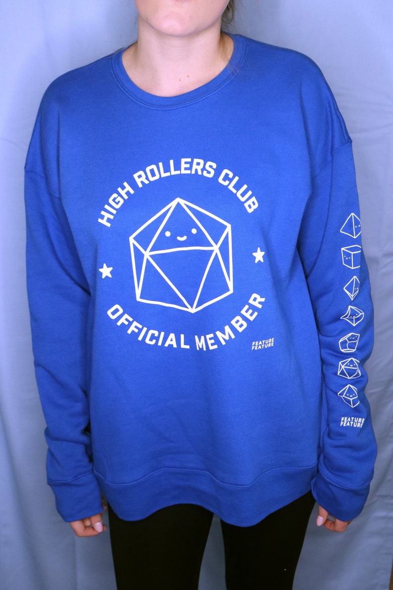 High Rollers Club Official Member Sweatshirt and Tshirt Etsy