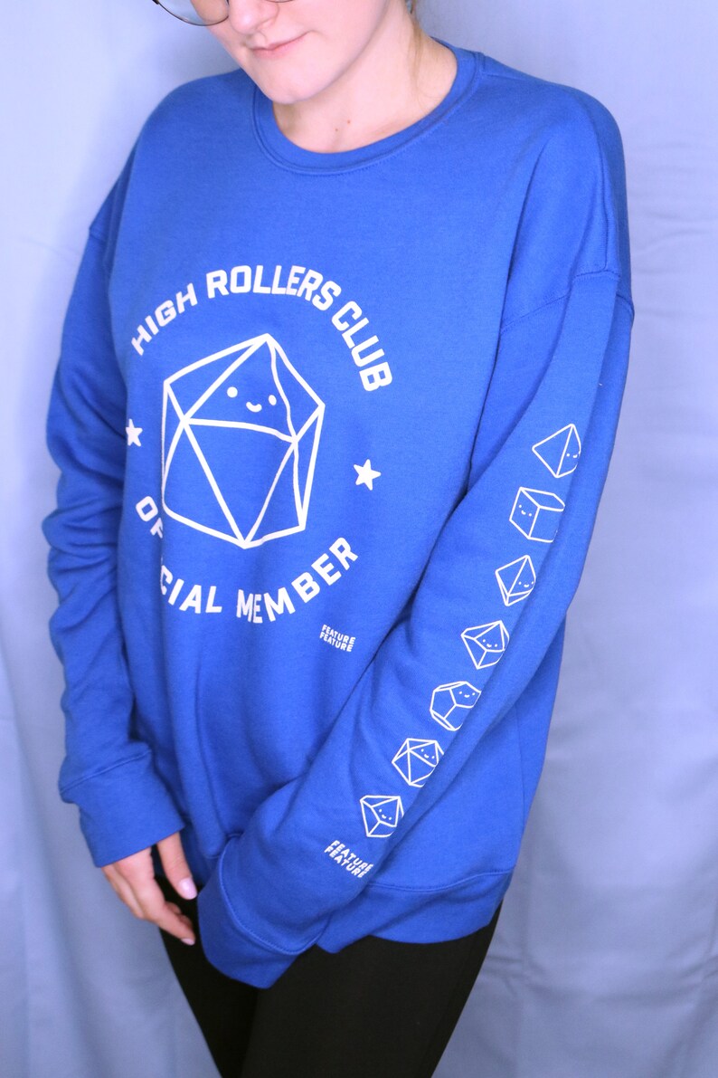 High Rollers Club Official Member Sweatshirt and Tshirt Etsy