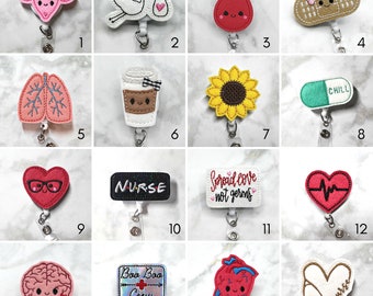 Yellow Worker Nurses Badge Reel RN Badge Reel Medical Badge Reel Badge Reel Nurse Badge Reel Cat Badge Reel Medical Badge Reel