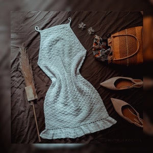 Crochet Dress Pattern / Crochet Summer Dress Pattern / Crochet Summer Dress Pattern / Mermaid Dress / ARIEL DRESS PATTERN /