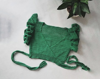 Wrap Top Crochet Pattern / Crochet Crop Top Pattern / Carolina Wrap Top / Crochet Summer Top / Crochet croptop pattern / Easy Pattern