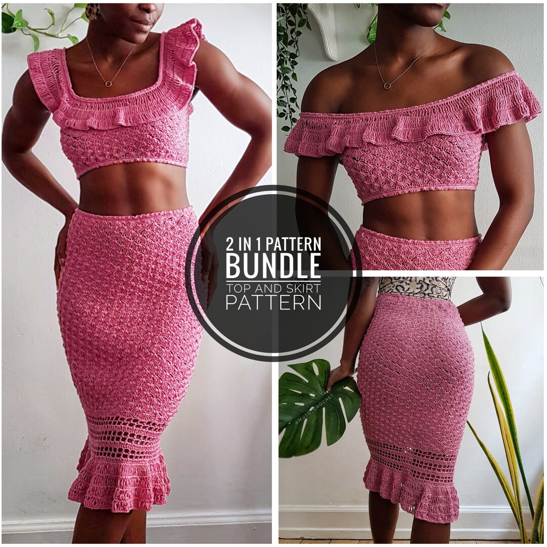 2 in 1 skirt and top 2025