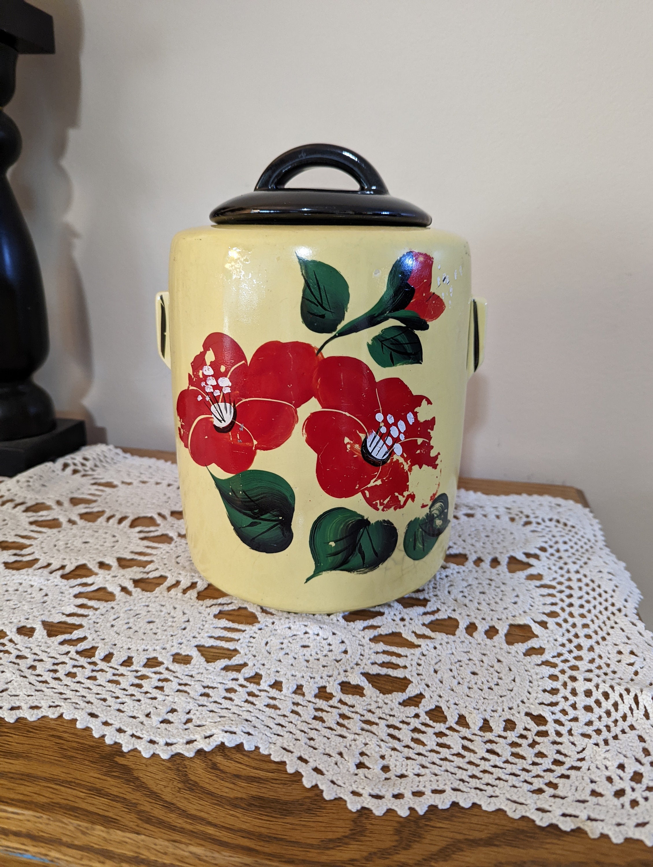 Vintage Mccoy Pottery Cookie Jar - Etsy