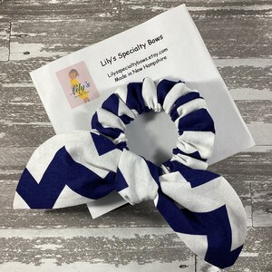 Chevron Scrunchie, Bow Scrunchie, Top Knot Scrunchie, Bunny Ears Scrunchie
