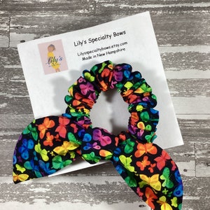 Butterfly Scrunchie, Bow Scrunchie, Top Knot Scrunchie, Bunny Ears Scrunchie