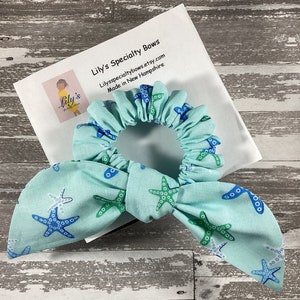 Sea Shell Scrunchie