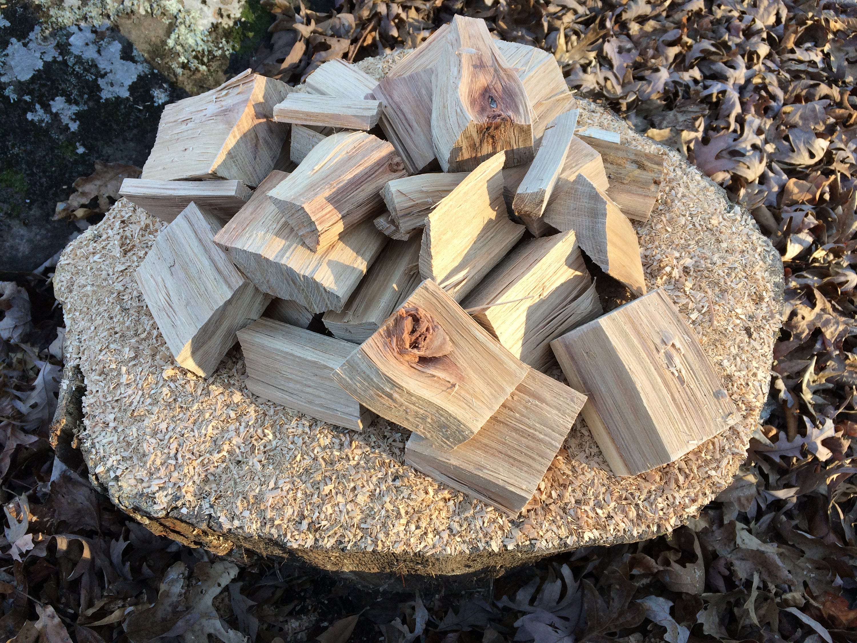Hickory Wood Chunks for Smoking Grilling Cooking BBQ Tennessee Hickory