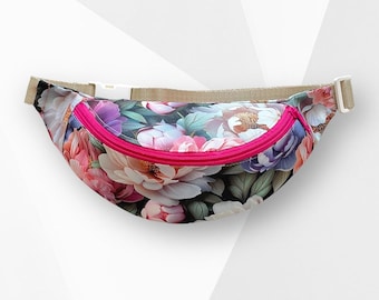 nike floral belt bag